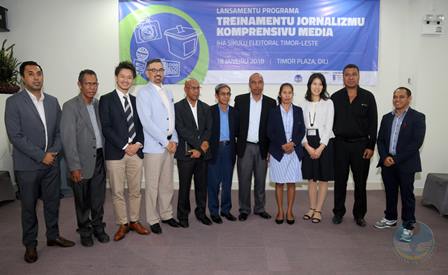 CI-UNDP Lansa Programa Trenamentu Jornalizmu Komprensivu iha Síkulu Eleitorál Timor-Leste